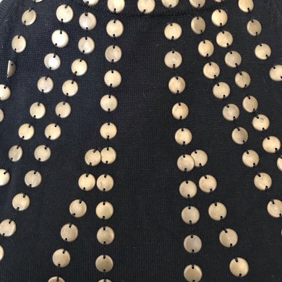 INC Studded Knit High Neck Dress - Picture 6 of 8